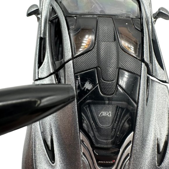 Kinsmart McLaren P1 Model Car Silver 1/36 Scale KT5393 Diecast Pull Back Action - Picture 8 of 11